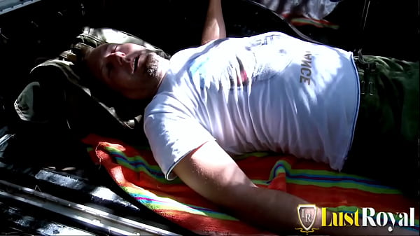 Milf Mar Duran with big boobs fucks stranger outdoor on pickup