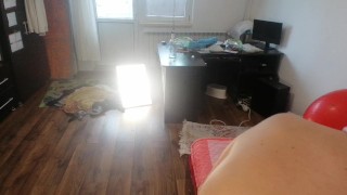 Amateur wife does housework naked. Latina with hairy pussy, big ass.