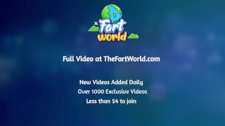 Mila Straight RIPPING Some Long Farts! New Exclusive!