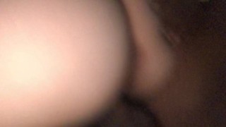 White girl taking first bbc